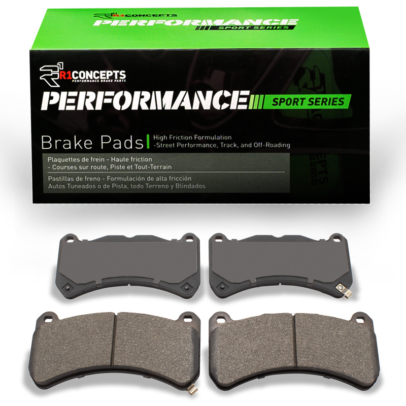 Lexus IS F Brake Pads - Front - R1 Concepts - R1 Performance Sport - `08-`25